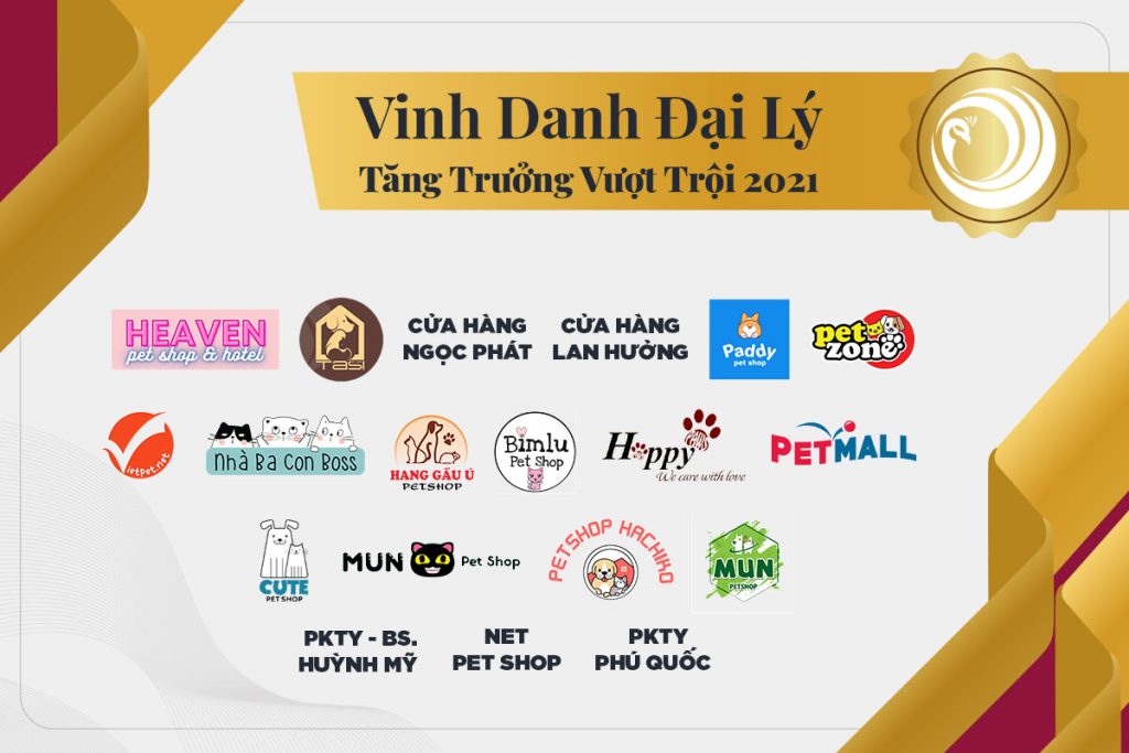 Vinh danh đại lý tăng trường vượt trội 2021