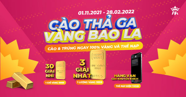 Cào Thả Ga - Vàng Bao La