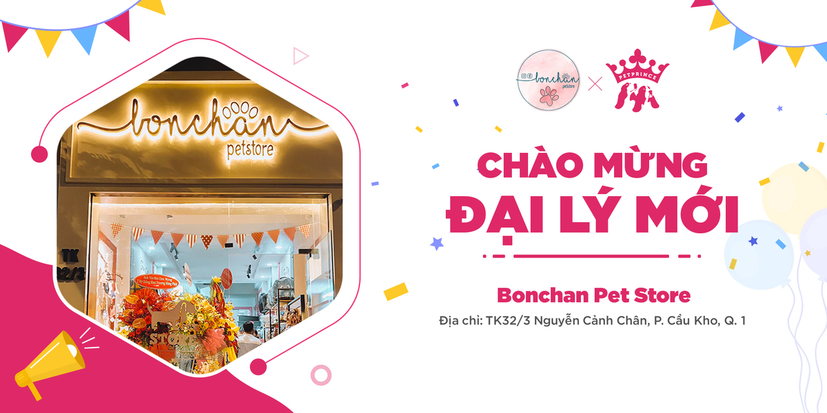 Pet Prince chúc mừng Bon Chan Pet Shop