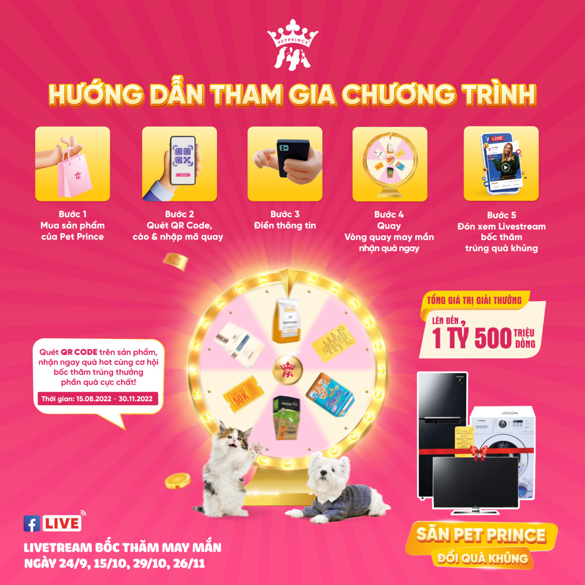 Săn Pet Prince - Đổi quà khủng