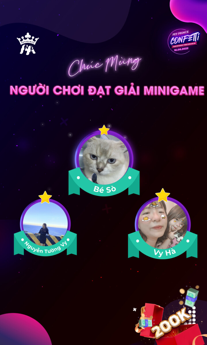 Công bố Pet Prince Confetti 8