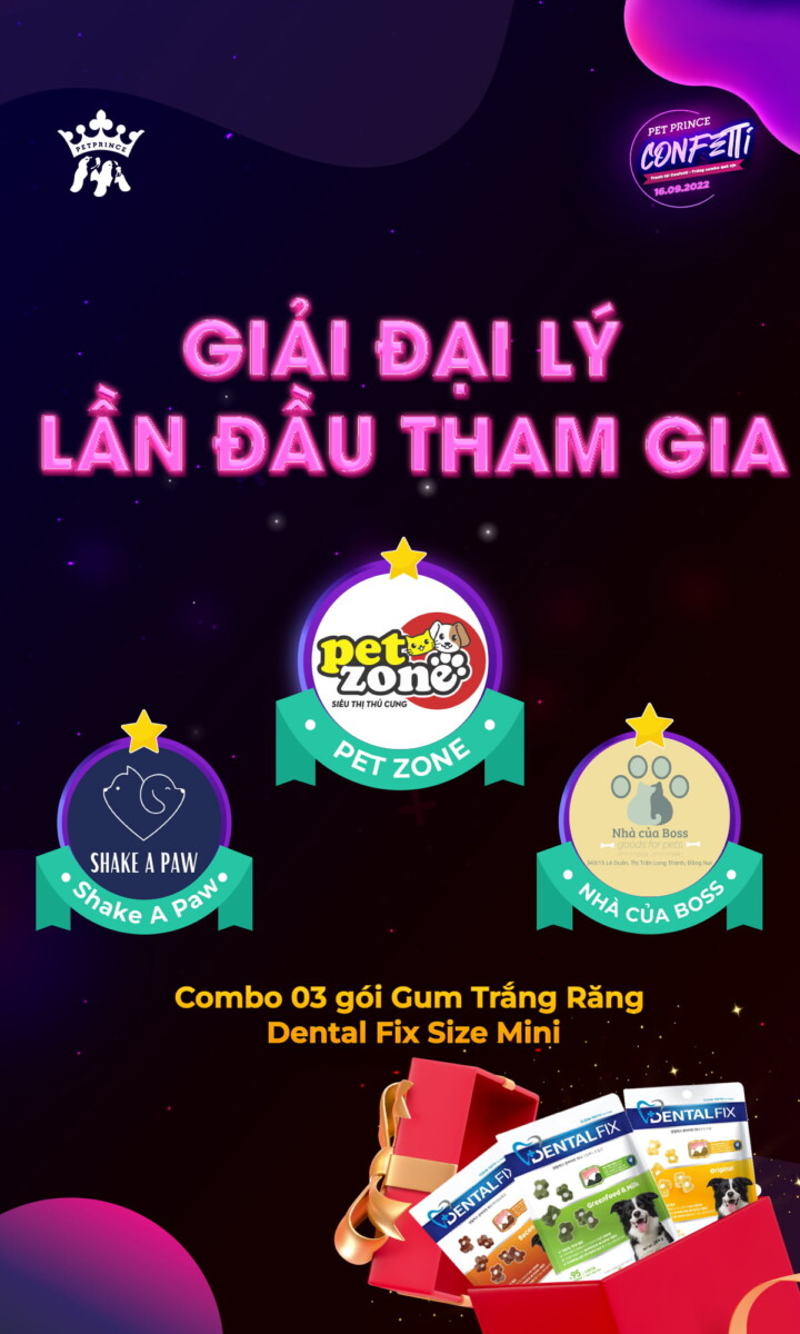 Công bố Pet Prince Confetti 8