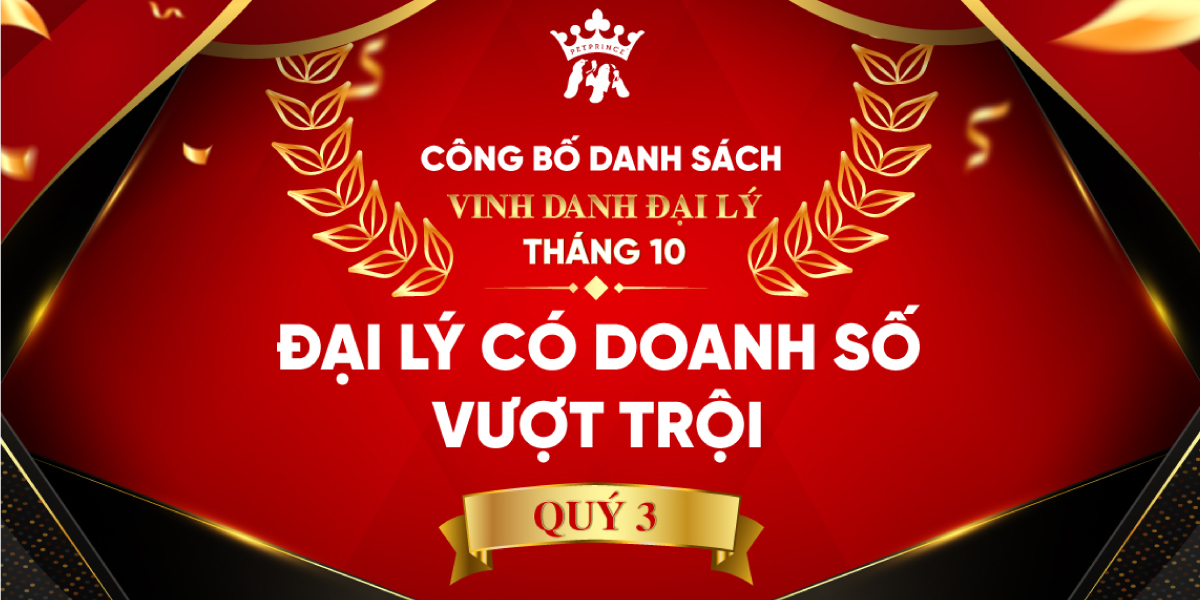 Vinh danh Đại lý Tháng 10