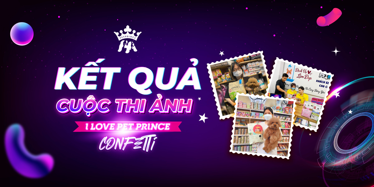 Kết quả I Love Pet Prince Confetti