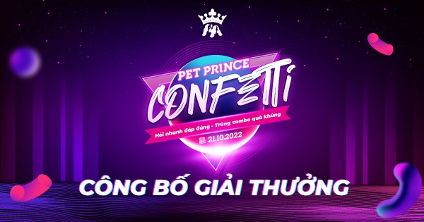 Kết quả Pet Prince Confetti tập 9