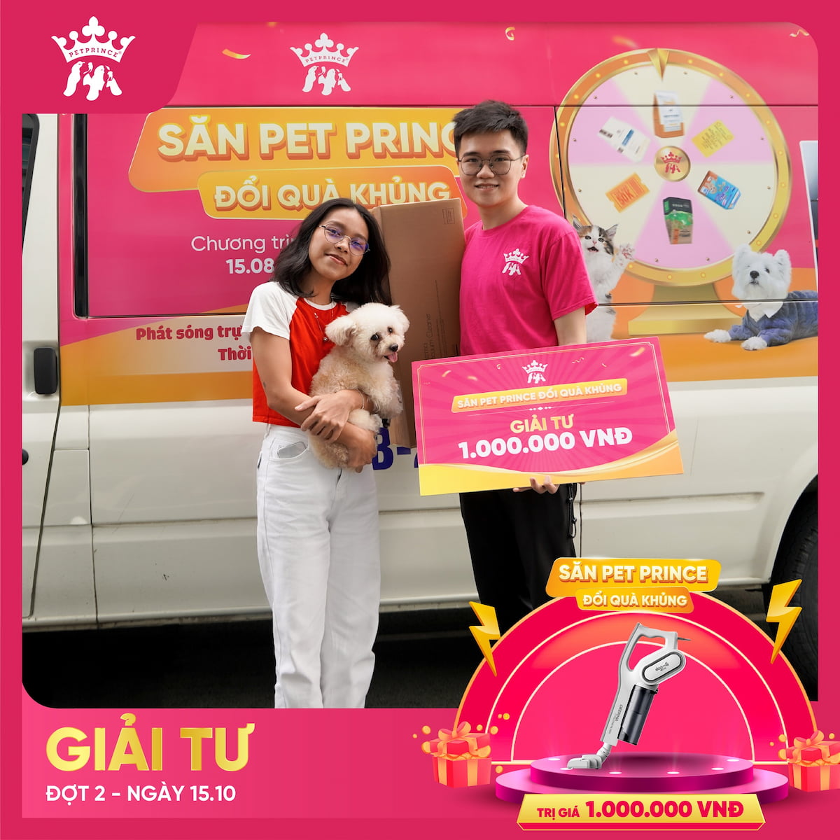 Trao quà Săn Pet Prince - Đổi Quà Khủng Đợt 1