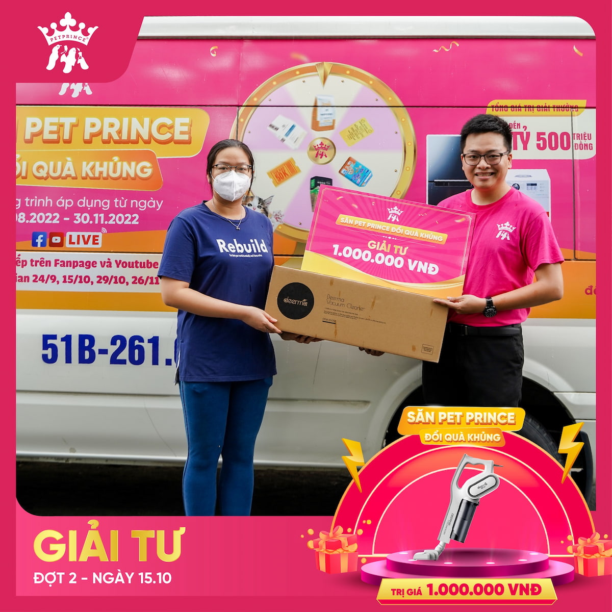 Trao quà Săn Pet Prince - Đổi Quà Khủng Đợt 1