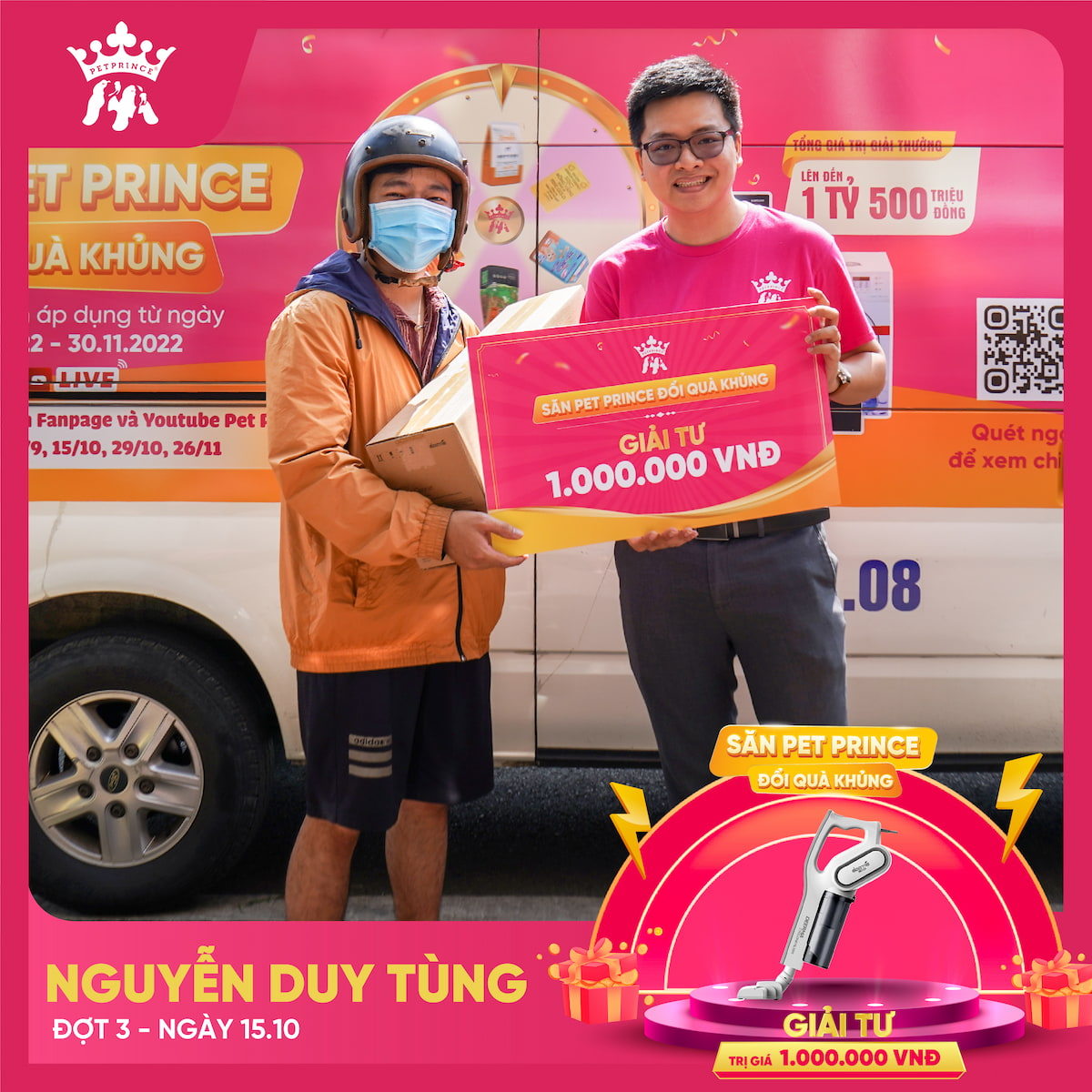 Trao quà Săn Pet Prince - Đổi Quà Khủng Đợt 3