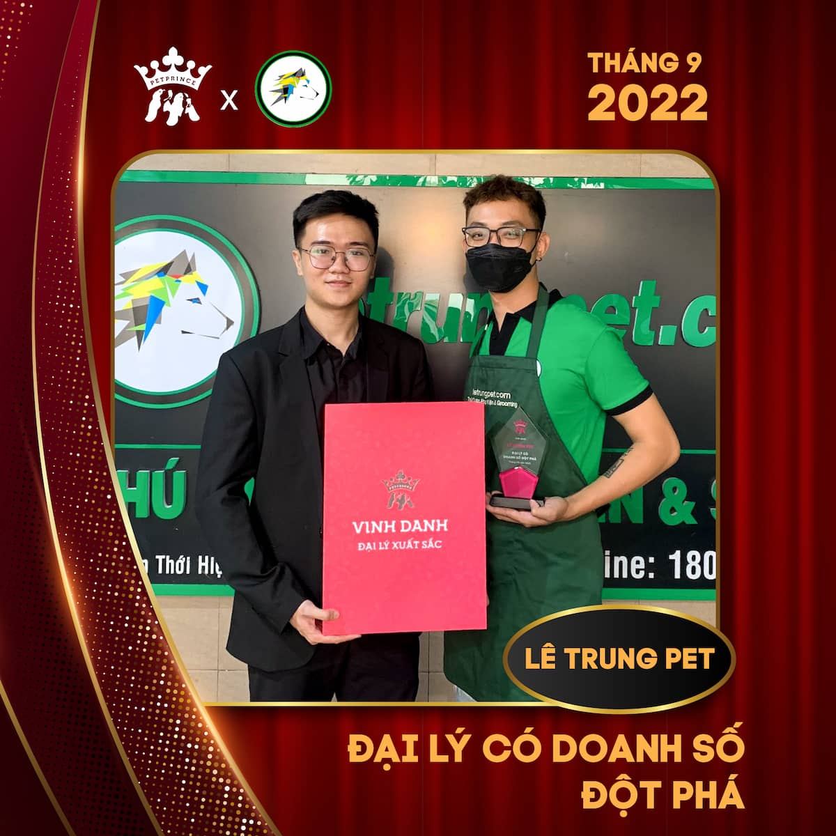 TRAO QUÀ VINH DANH ĐẠI LÝ THÁNG 10