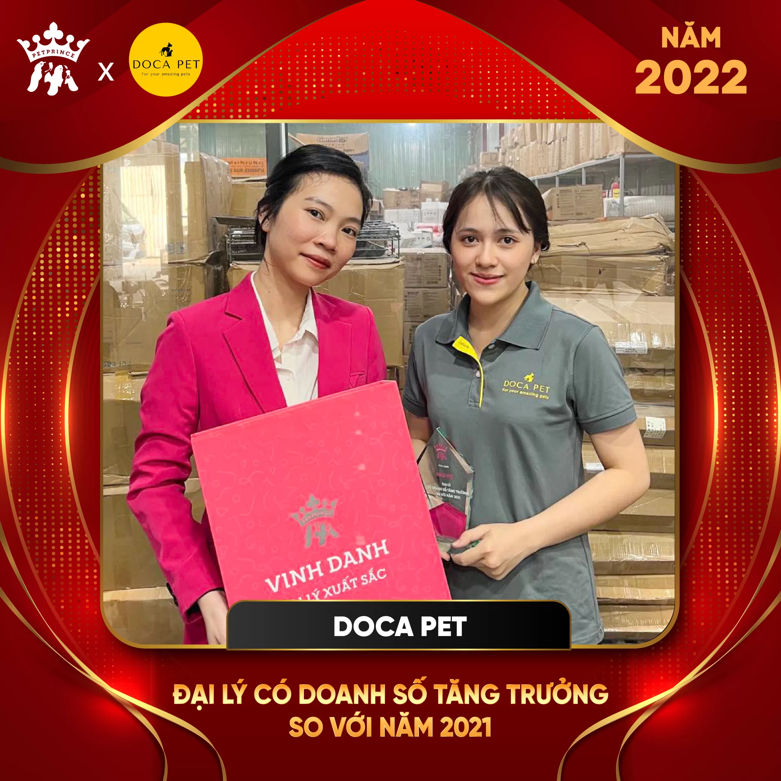 Vinh danh đại lý Doca Pet