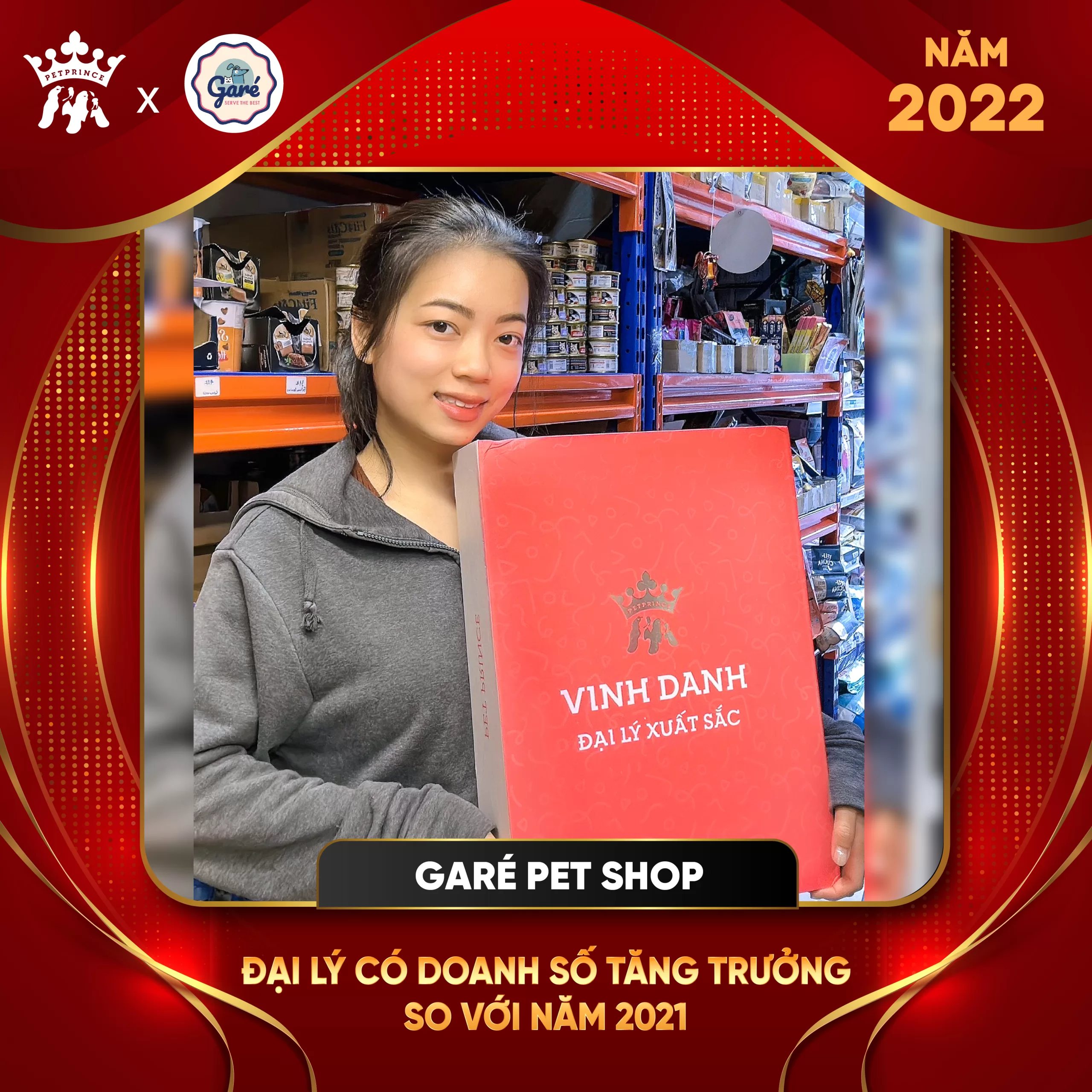 Vinh danh đại lý Garé Pet Shop