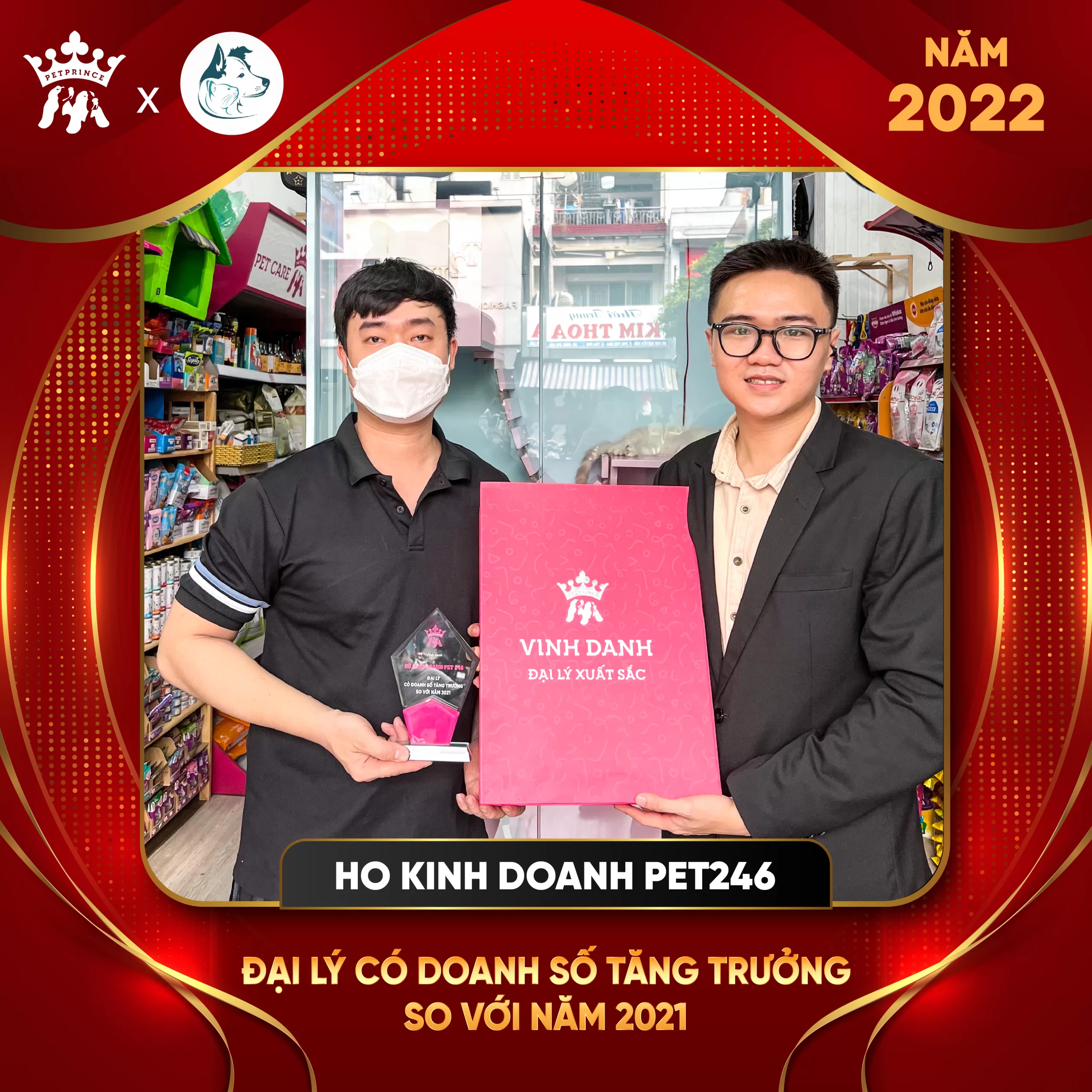 Vinh danh đại lý Pet246