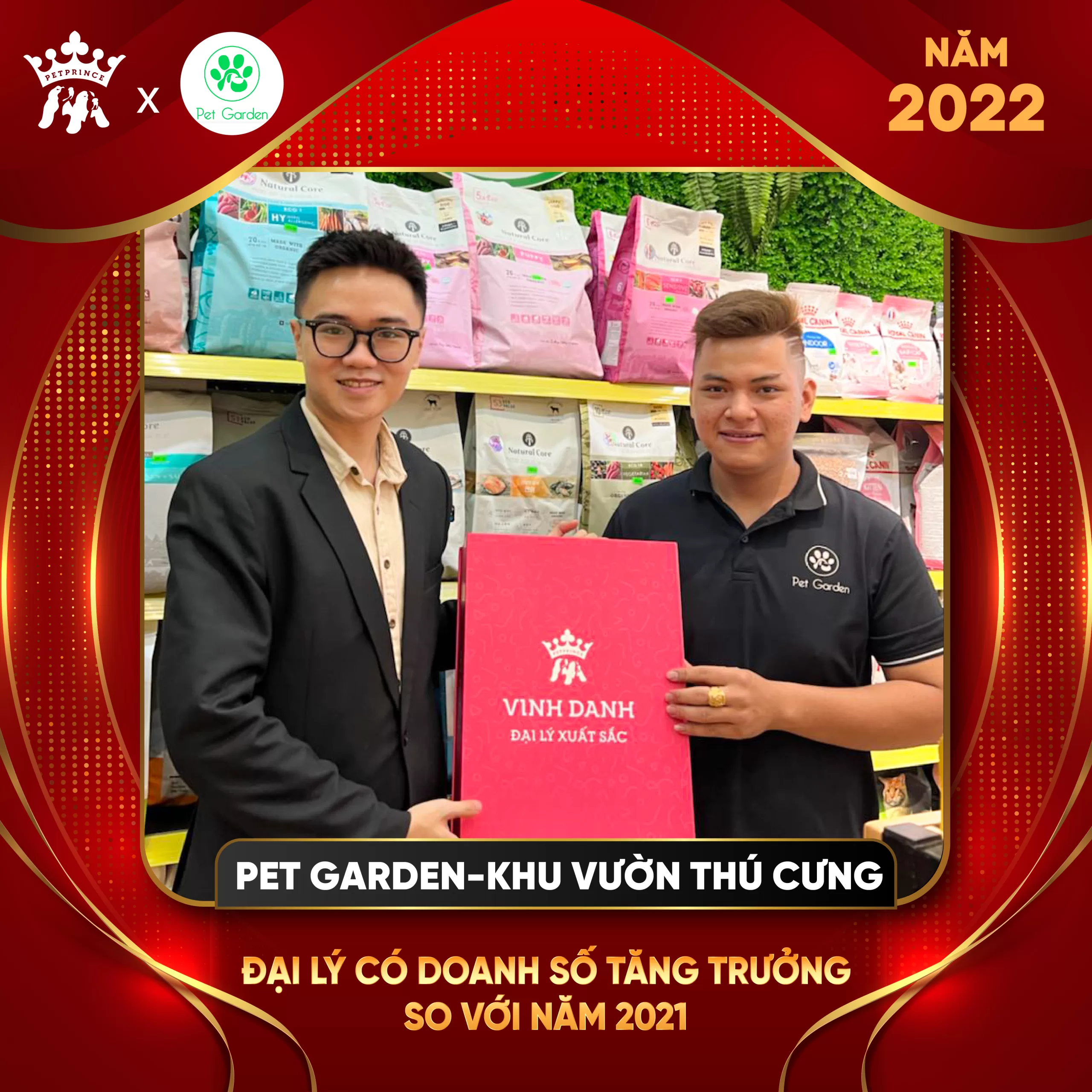 Vinh danh đại lý Pet Garden