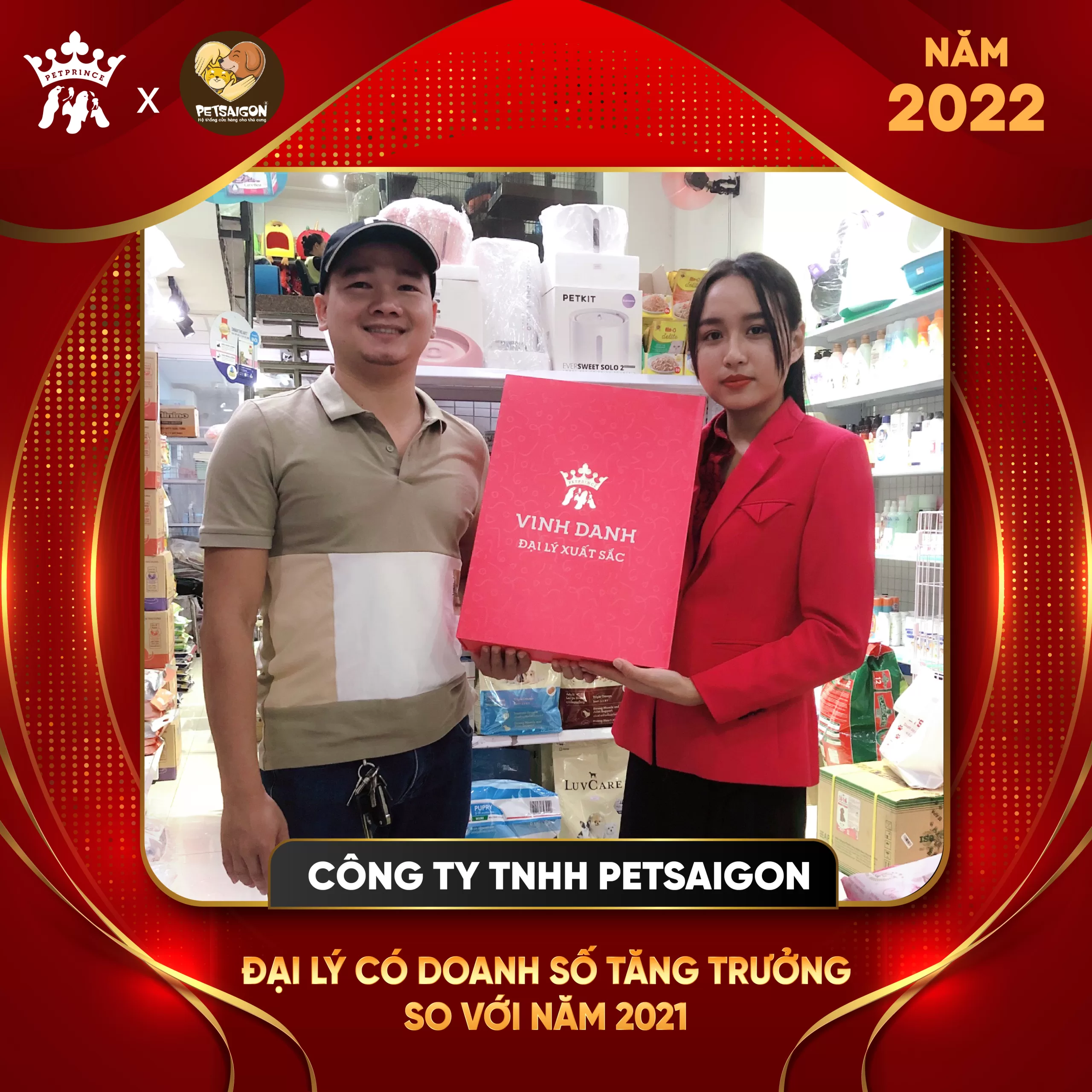 Vinh danh đại lý Pet Sai Gon