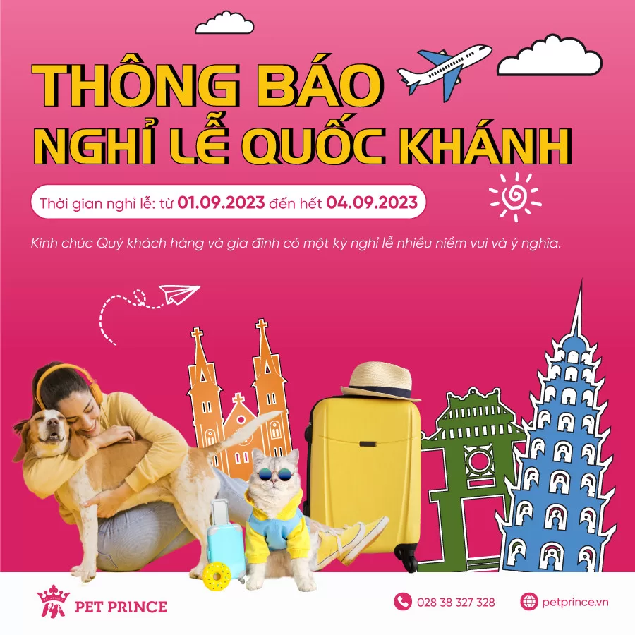 pet prince thong bao nghi le quoc khanh