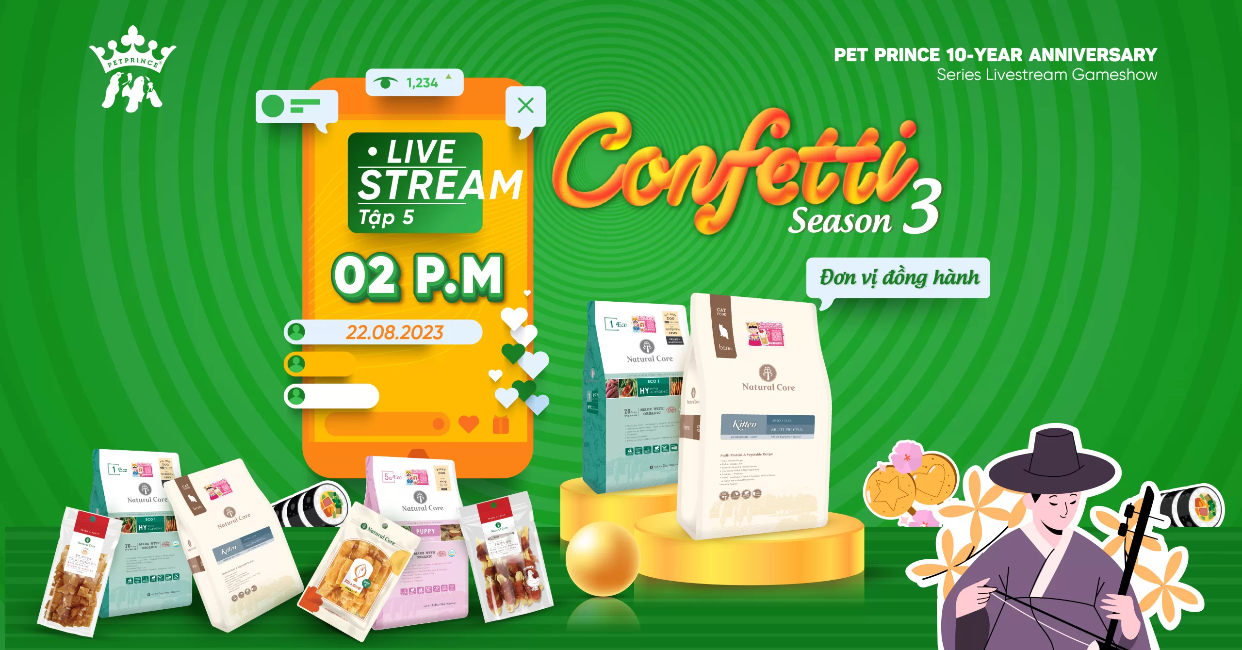 PET PRINCE CONFETTI TẬP 5